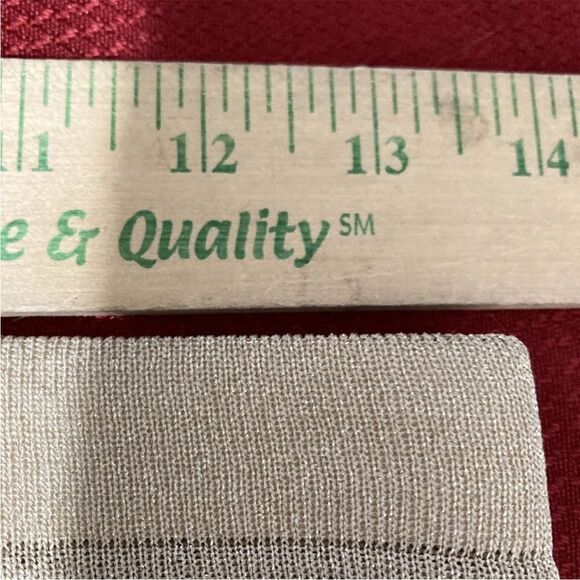 Vtg‎ 90s Y2K Escada Gold Glitter Tie Front Top Skirt Suit Metallic 34 S US 4 6 - Picture 5 of 10